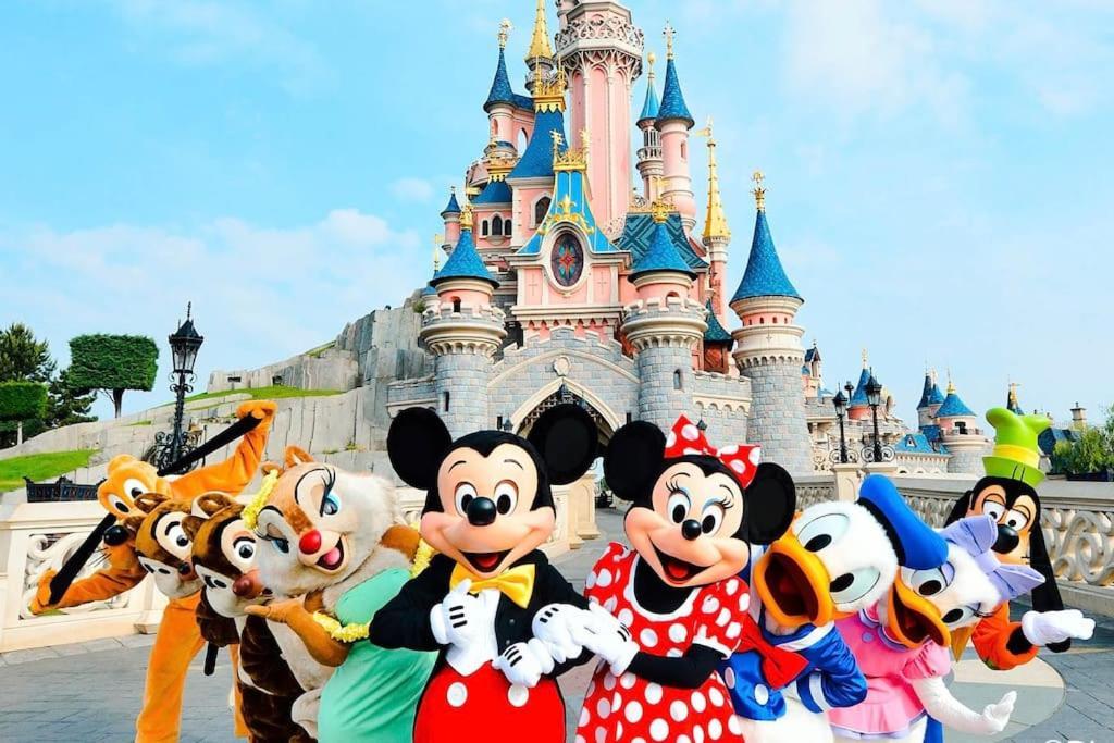 Family Disney Coconing A 10 Minutes Du Parc Coupvray Zewnętrze zdjęcie